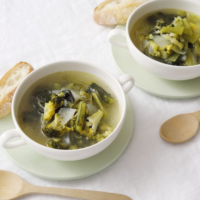 グリーンミネストローネのレシピ