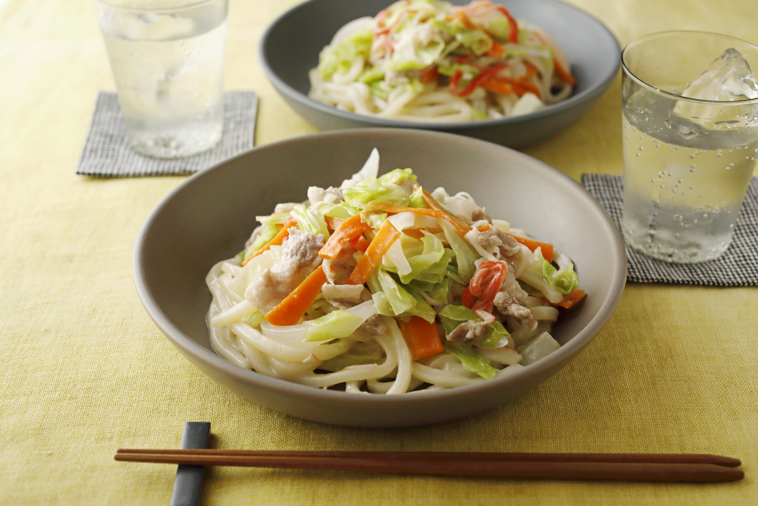 汁なしちゃんぽんうどん | うま味調味料無添加やさしい味わいの