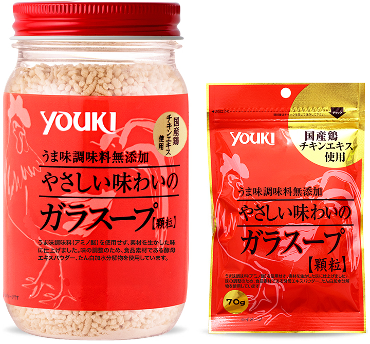 うま味調味料無添加のガラスープ【顆粒】